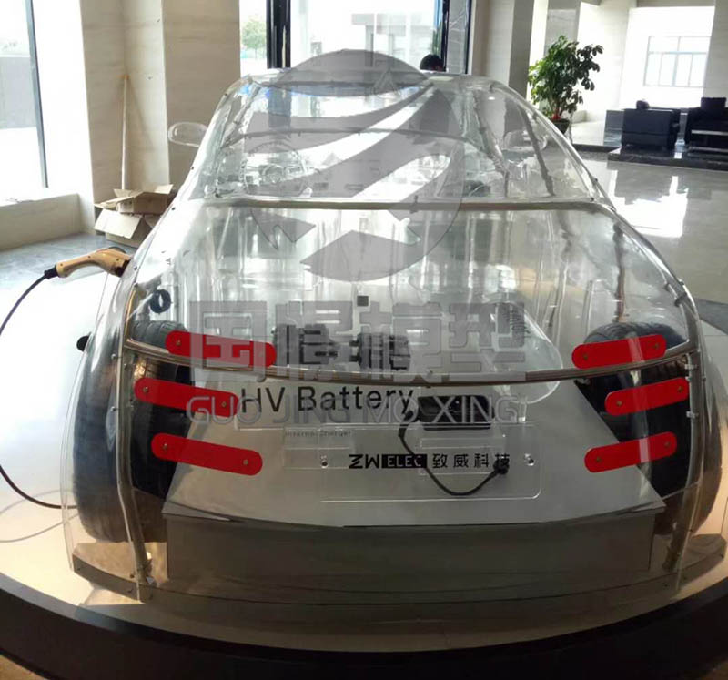 金平透明车模型